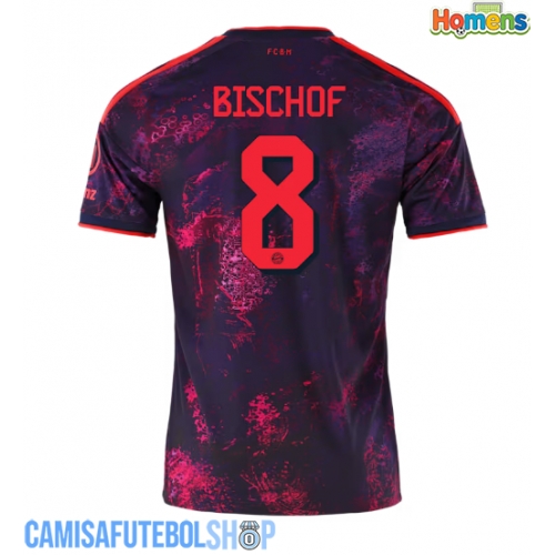 Camisa de time de futebol Bayern Munich Tom Bischof #8 Replicas 3º Equipamento 2026-27 Manga Curta